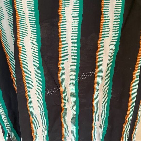 FIGUE Blue Silk Floral Appliqué Midi Dress XS - Picture 12 of 16